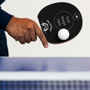 Raquette De Ping Pong Rois blancs et reines Lion noir Lion et lionne