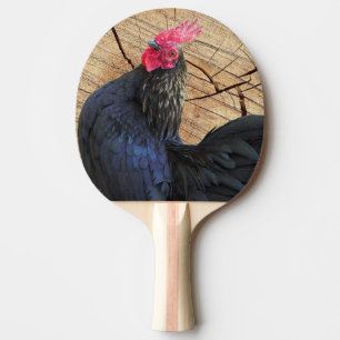 Raquette De Ping Pong Rooster noir