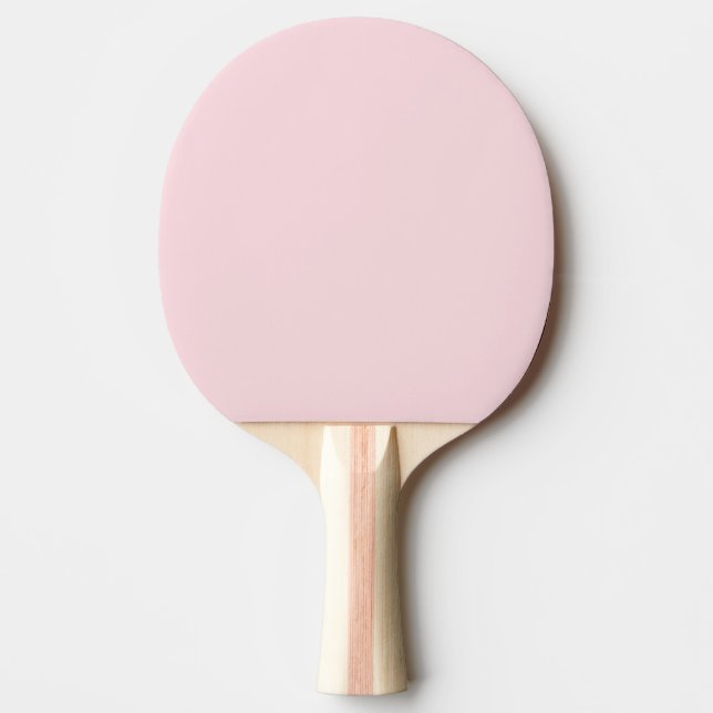 Raquette De Ping Pong Rose clair solide (Devant)