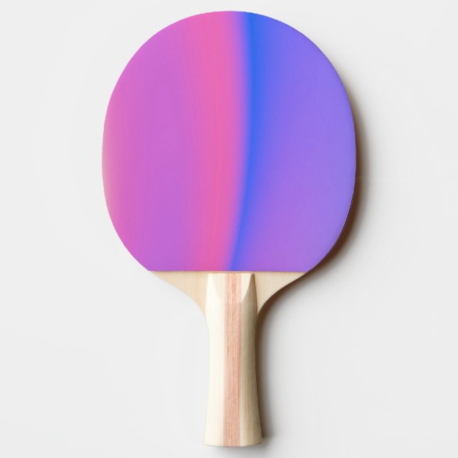 Raquette De Ping Pong Rose et pourpre (Dos)