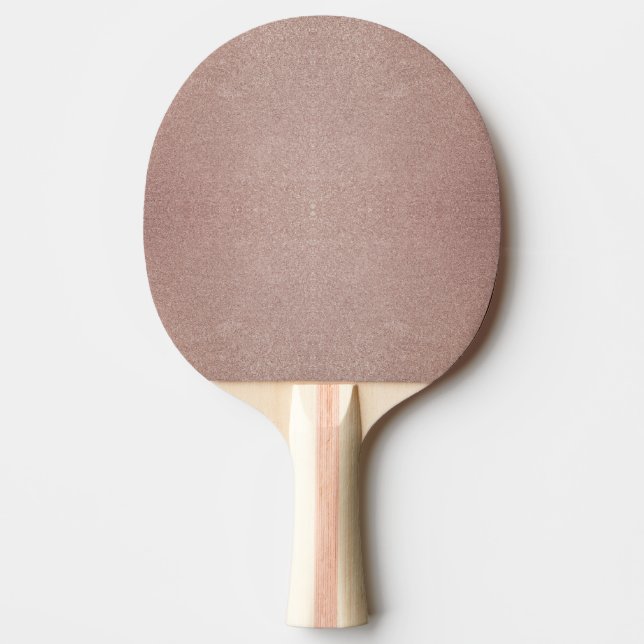 Raquette De Ping Pong Rose Parties scintillant or Metallic Joli Fille Sp (Devant)