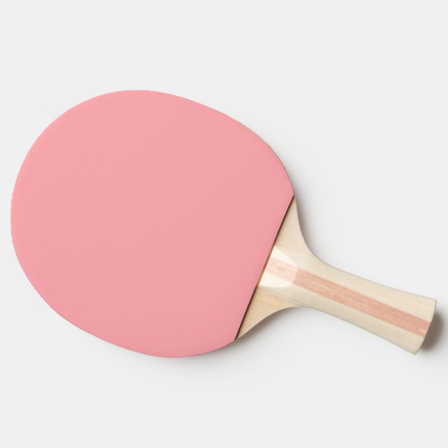Raquette De Ping Pong Rose souple solide (Côté)