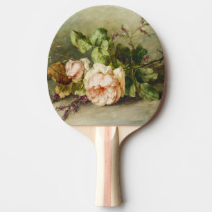 Raquette De Ping Pong Roses anciennes par Margaretha Roosenboom