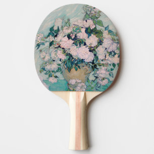 Raquette De Ping Pong Roses blanches-1890-Vincent van Gogh