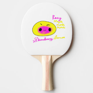 Raquette De Ping Pong Rosy Maple Moth Cute Mochi Funny Animal Mochi