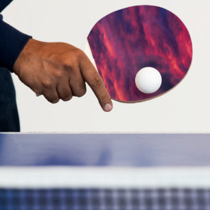 Raquette De Ping Pong rouge d'août