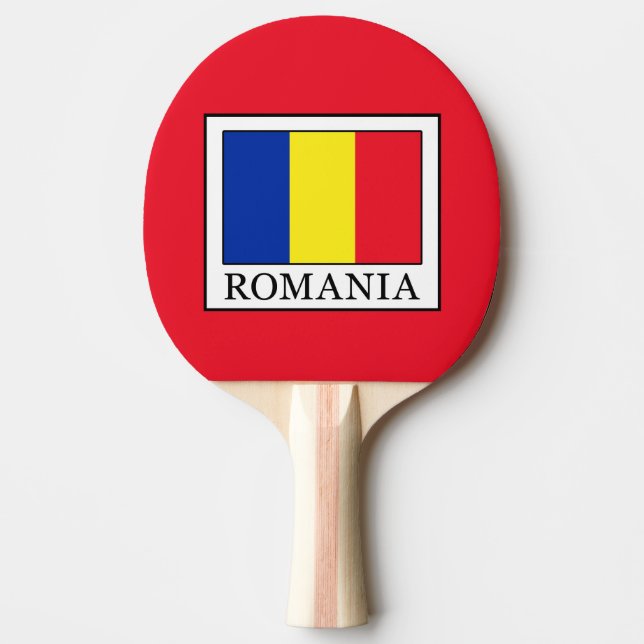 Raquette De Ping Pong Roumanie (Devant)
