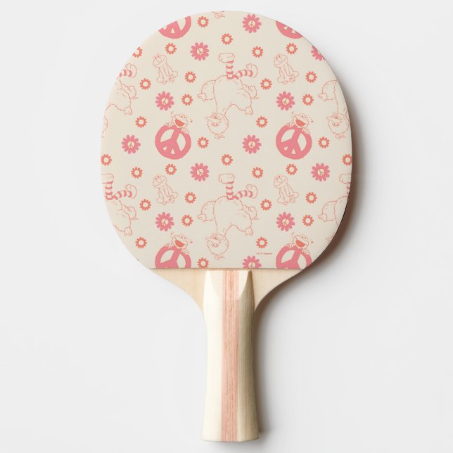 Raquette De Ping Pong Rue Sésame | MOTIF GOOD VIBES (Devant)