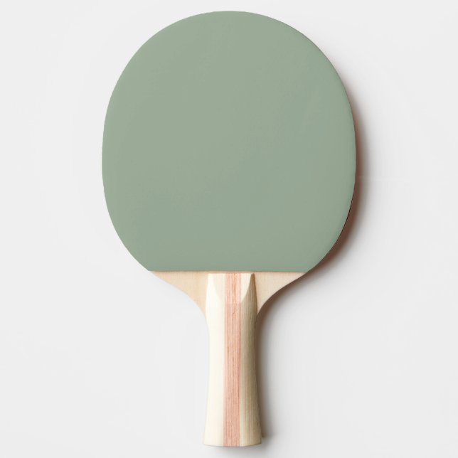 Raquette De Ping Pong Sage doux couleur tendance (Devant)