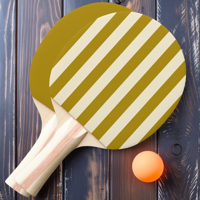 Raquette De Ping Pong Sage du désert Polo Striping et Solide (Créateur téléchargé)