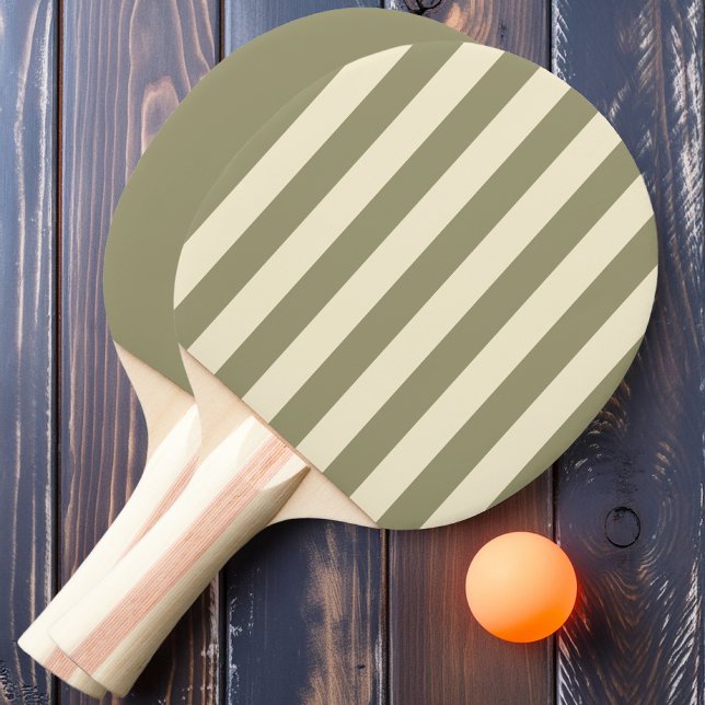 Raquette De Ping Pong Sage Meadow Polo Striping et Solide (Créateur téléchargé)