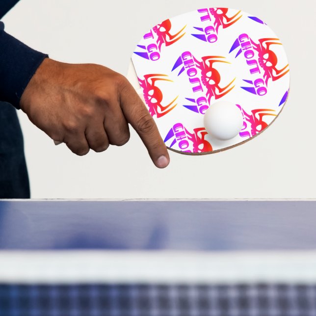 Raquette De Ping Pong Saison Éffrayante de Ghost Go (Insitu)