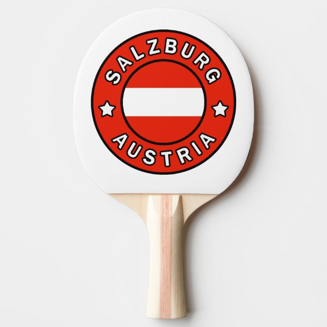 Raquette De Ping Pong Salzbourg Autriche (Devant)