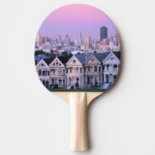 Raquette De Ping Pong San Francisco, Californie. Vue sur le Victoria
