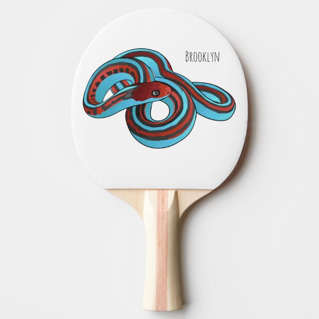 Raquette De Ping Pong San Francisco garter snake (Devant)