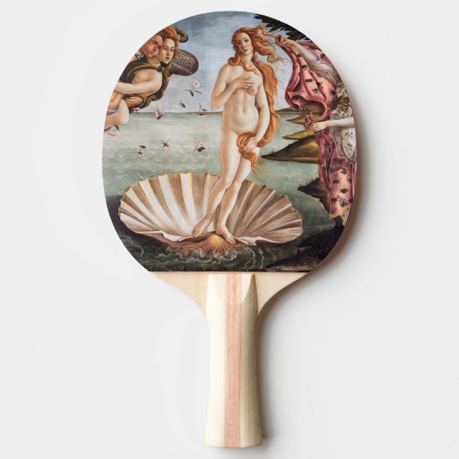 Raquette De Ping Pong Sandro Botticelli - Naissance de Vénus (Devant)