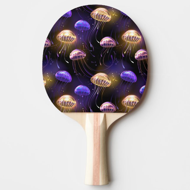 Raquette De Ping Pong Sans joint avec méduse éclatante (Devant)
