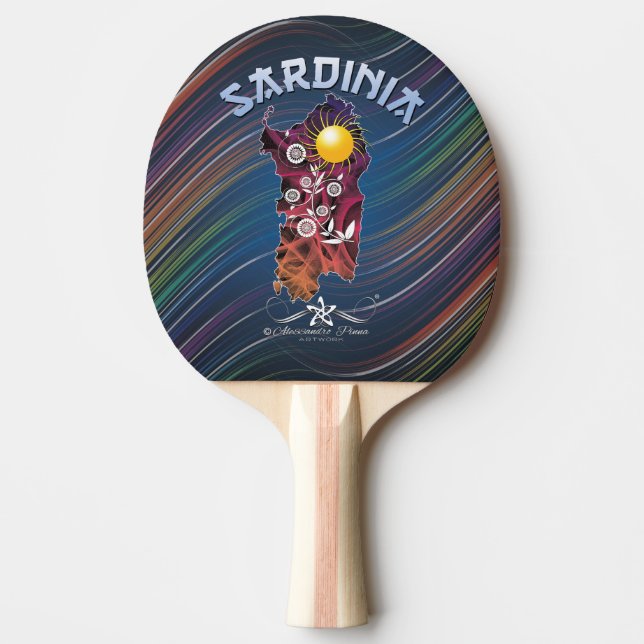 Raquette De Ping Pong Sardaigne (Devant)