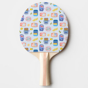 Raquette De Ping Pong Sardines et citrons