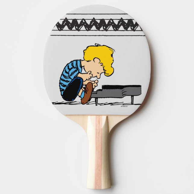 Raquette De Ping Pong Schroeder Charlie Musique Brown (Devant)