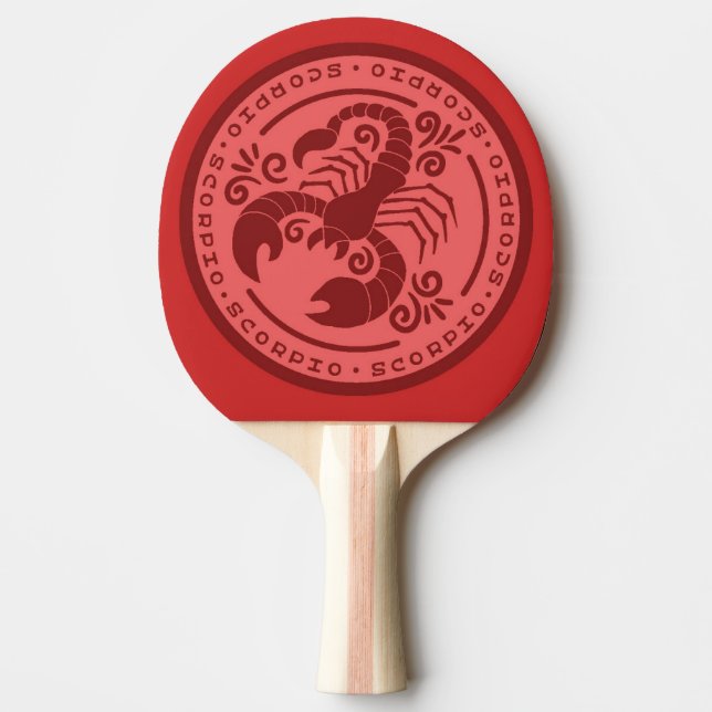 Raquette De Ping Pong Scorpio Zodiac (Devant)