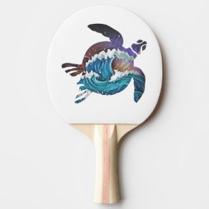 Raquette De Ping Pong Sea Turc Japonais Waves Golf Balls Golf Ball Mar