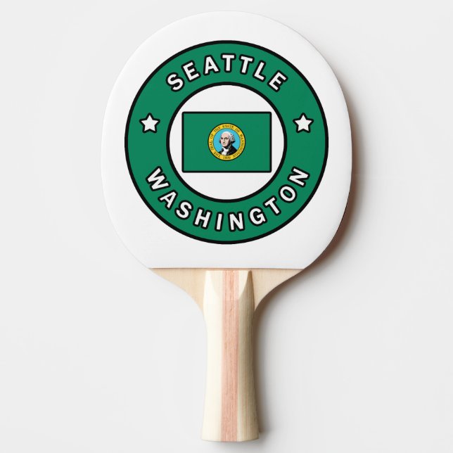 Raquette De Ping Pong Seattle Washington (Devant)