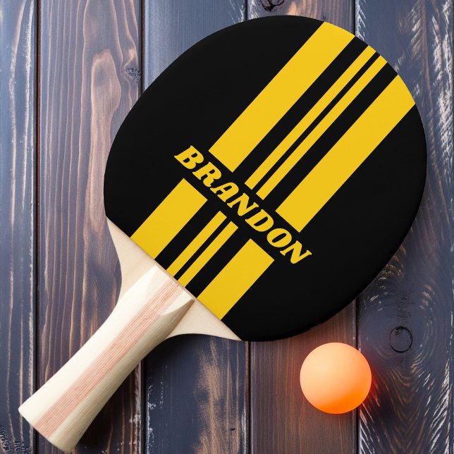 Raquette De Ping Pong Sécurité Abeille Rayure Nostalgique de Rallye avec (Créateur téléchargé)
