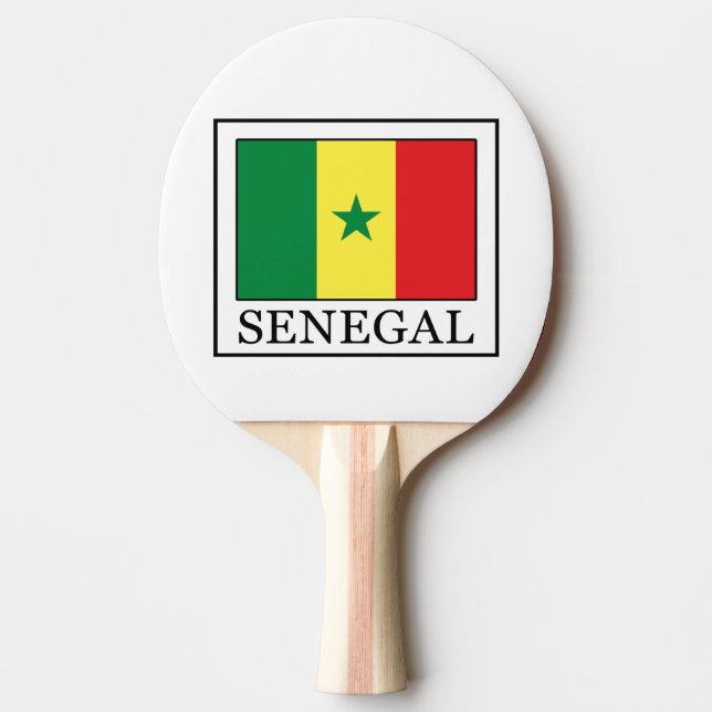 Raquette De Ping Pong Sénégal (Devant)
