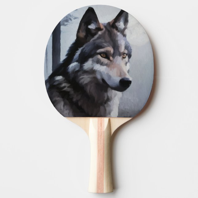 Raquette De Ping Pong Sentinelle au clair de lune (Devant)