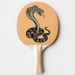 Raquette De Ping Pong serpent de cobra
