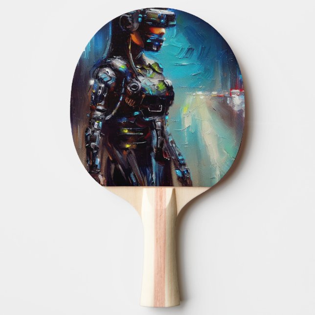 Raquette De Ping Pong SF - Hero Cyberpunk (2) (Devant)