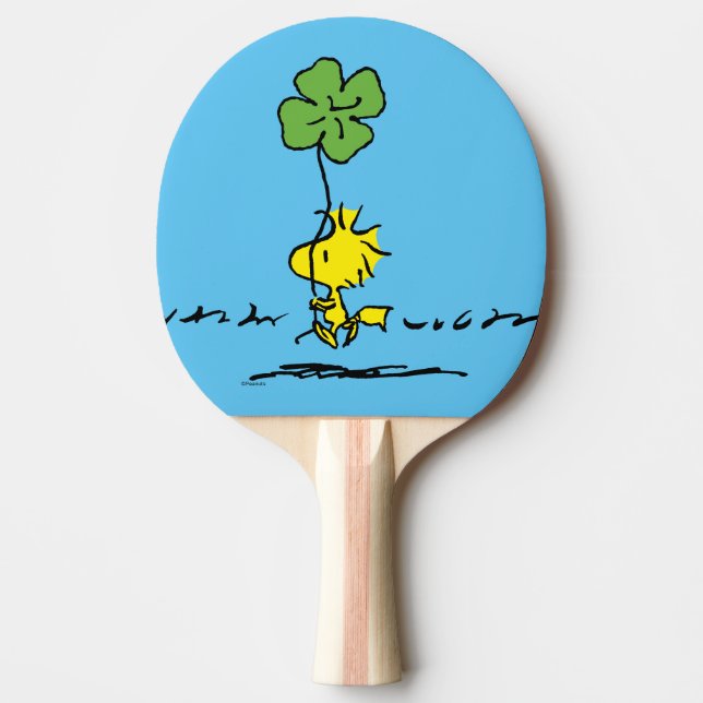 Raquette De Ping Pong Shamrock de transport de bois (Devant)