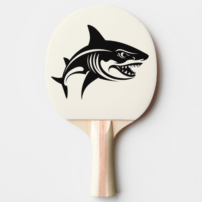 Raquette de ping pong SHARK  (Devant)