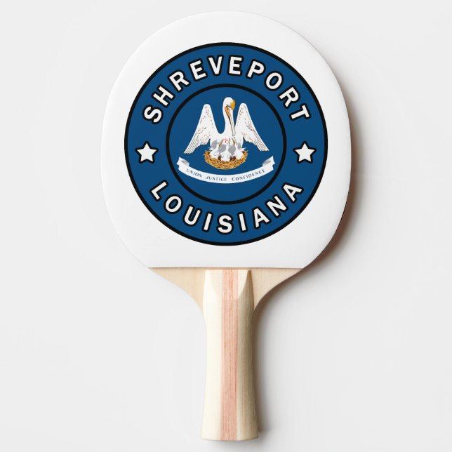 Raquette De Ping Pong Shreveport Louisiane (Devant)