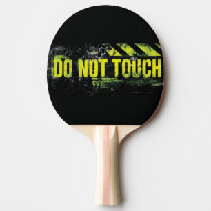Raquette De Ping Pong Signal d'avertissement "Ne touchez pas"