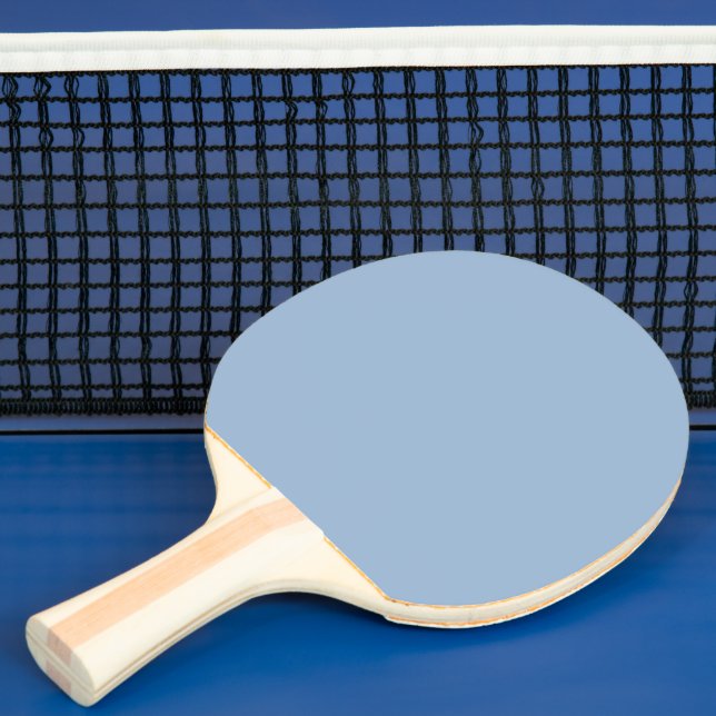 Raquette De Ping Pong Simple Bébé Bleu Couleur Solide (Insitu)