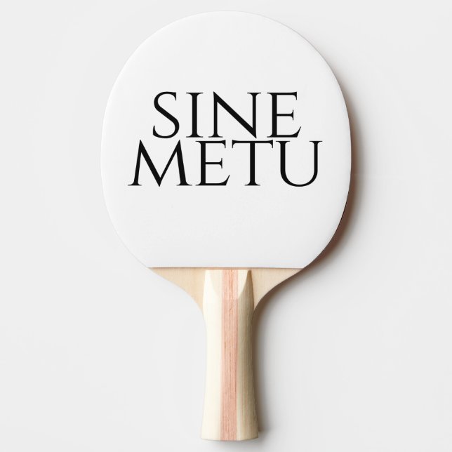 Raquette De Ping Pong Sine Metu - Sans Peur (Devant)