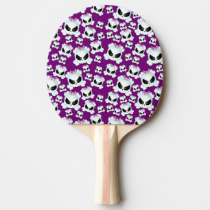 Raquette De Ping Pong Skullz Girly
