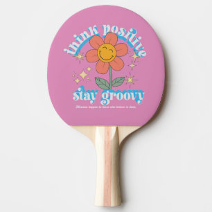 Raquette De Ping Pong Slogan Super pour un séjour positif