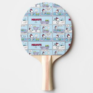 Raquette De Ping Pong Snoopy & Amis Jeu de hockey