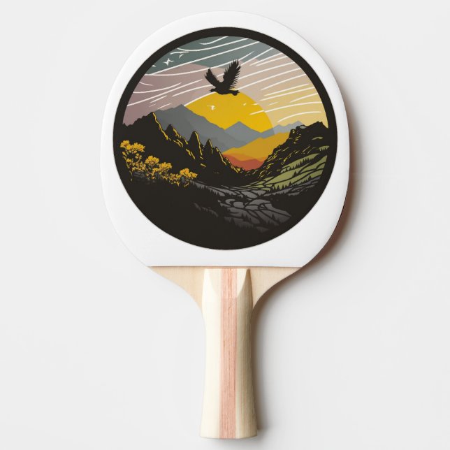 Raquette De Ping Pong Snowdonia (Devant)