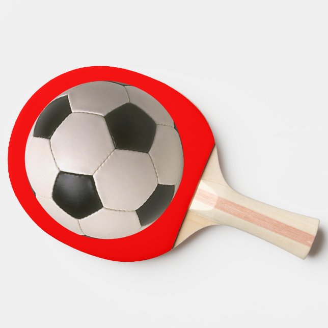 Raquette De Ping Pong Soccerball (Côté)