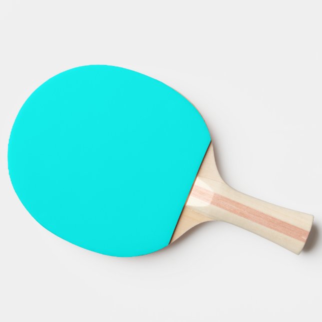 Raquette De Ping Pong Solid neon bright aqua (Côté)