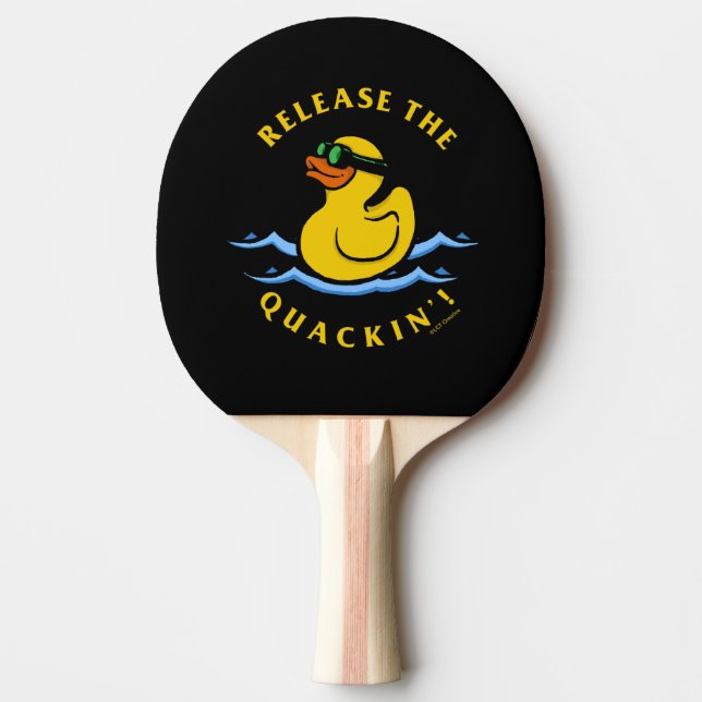 Raquette De Ping Pong Sortir Le Quackin' (Devant)