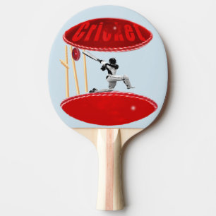 Raquette De Ping Pong Soyez Sur La Boule Au Cricket,