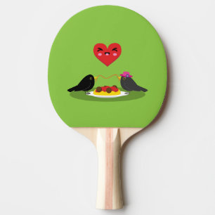 Raquette De Ping Pong Spaghetti Meatballs Date romantique