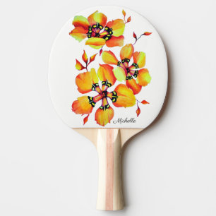 Raquette De Ping Pong Sparaxis Harlequin Grandiflora Cap Aquarelle