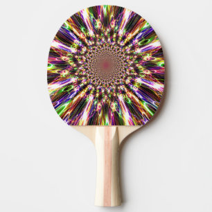 Raquette De Ping Pong Spectaculaire Ping Ping Arc En Ciel