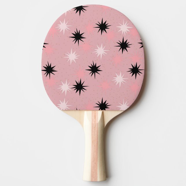 Raquette De Ping Pong Starbursts Rose Atomique Ping Pong Paddle (Devant)